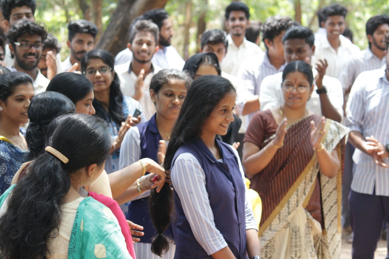 Hair Donation - College of Engineering Vadakara